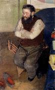 Edgar Degas Diego Martelli oil painting